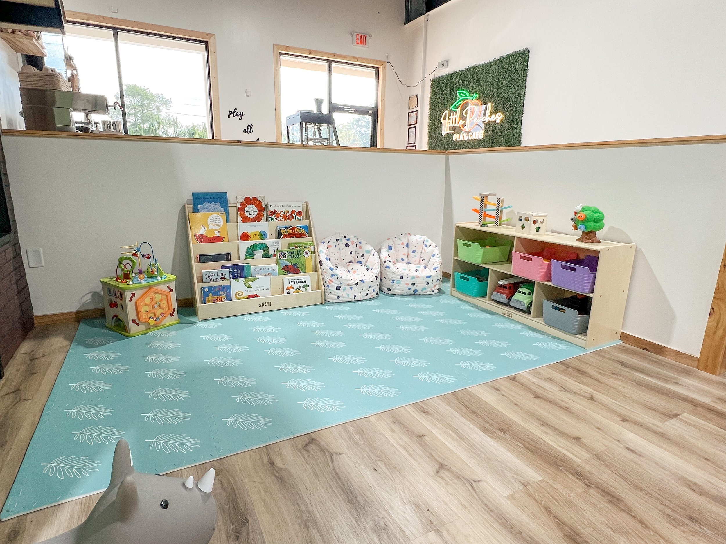 Active play area at Little Peaches.